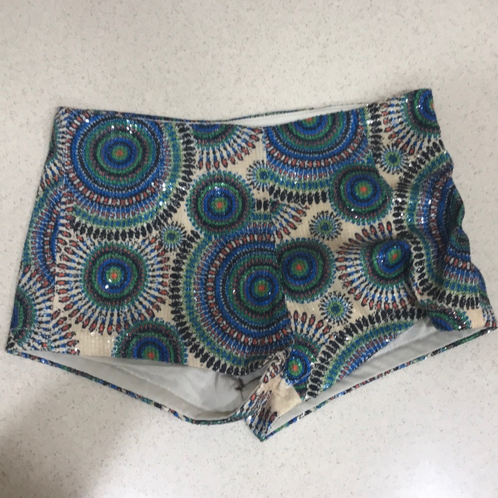 Sequin Shorts